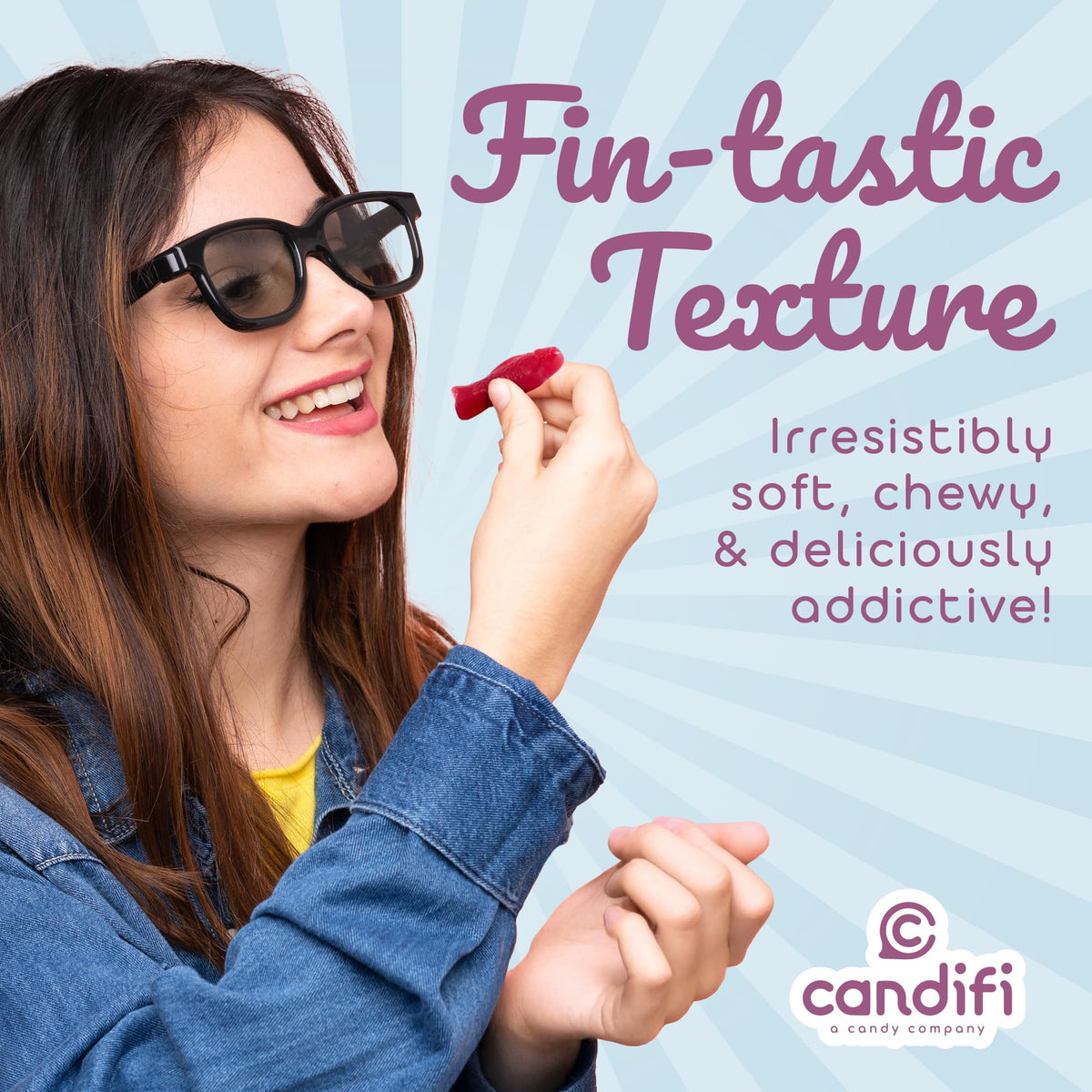 Candifi natural colors and flavors, no artificial dyes or additives.