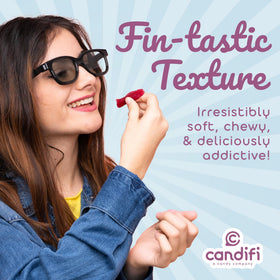 Candifi natural colors and flavors, no artificial dyes or additives.