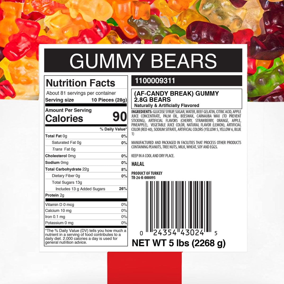 Candy Break Bitty Bear Gummy Cubs movie night staple for friends and family