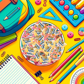 Candy Break individually wrapped pieces stay fresh for party trays and on-the-go snacking.