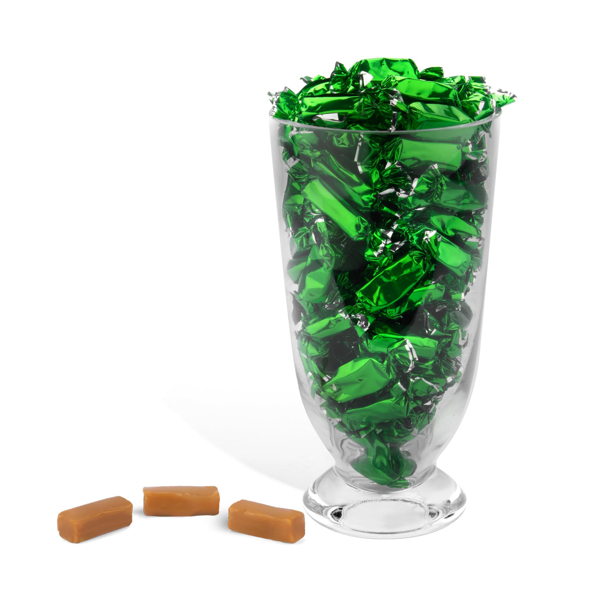 Candy Envy bag notes 150 pieces per bag for easy portion planning.