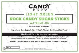 Candy Envy 22-gram rock candy stick delivers extra-large sweetness.