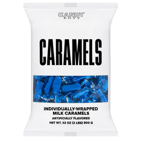 Open 2-pound Candy Envy bag showing individual pieces