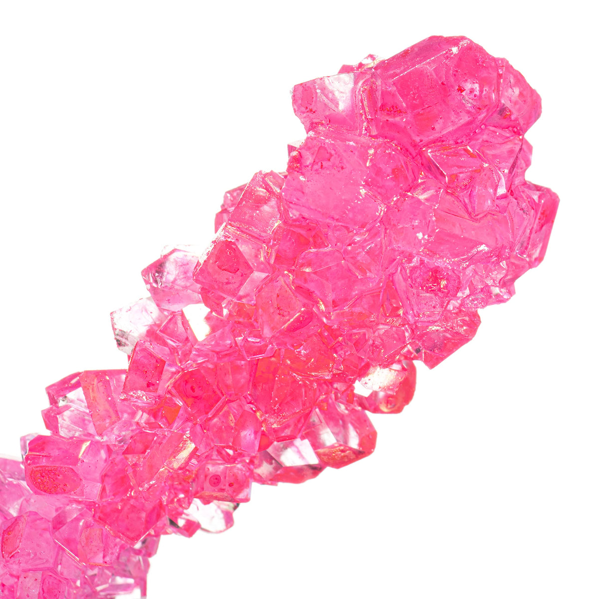 Candy Envy baby shower setup with pastel rock candy sticks.
