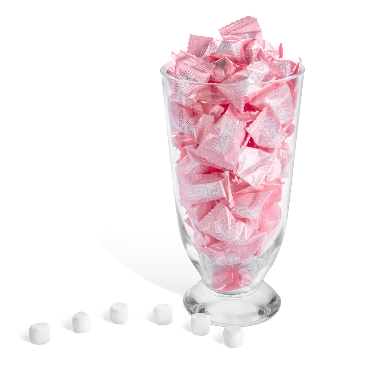 Candy Envy baby shower favors arrangement, ready for guests