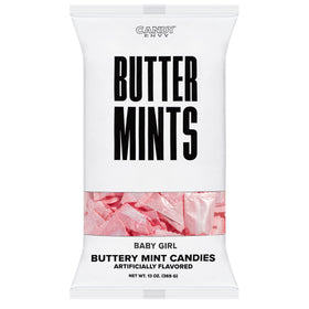 Candy Envy bag opened with mints, fresh and ready to share