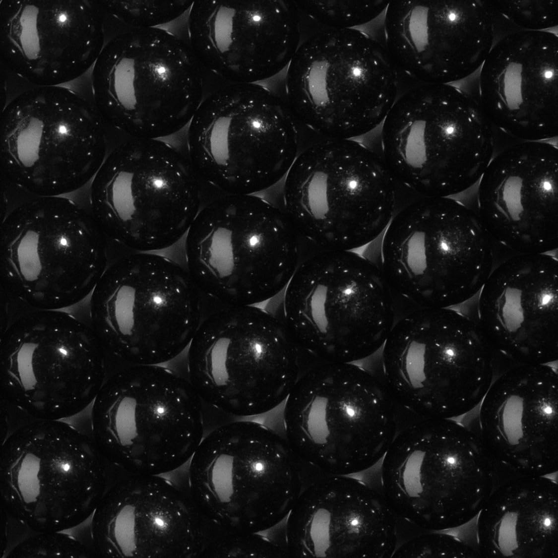 Candy Envy black gumballs with no branding for versatile, unbranded candy use.