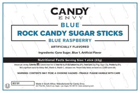 Tub with clear wrap and vibrant Candy Envy sticks on display for guests.