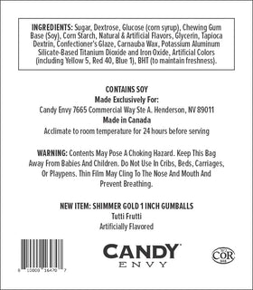 Candy Envy bulk gumballs for events and gifts.