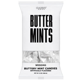 Candy Envy buttermints offer a refined, classic mint experience.
