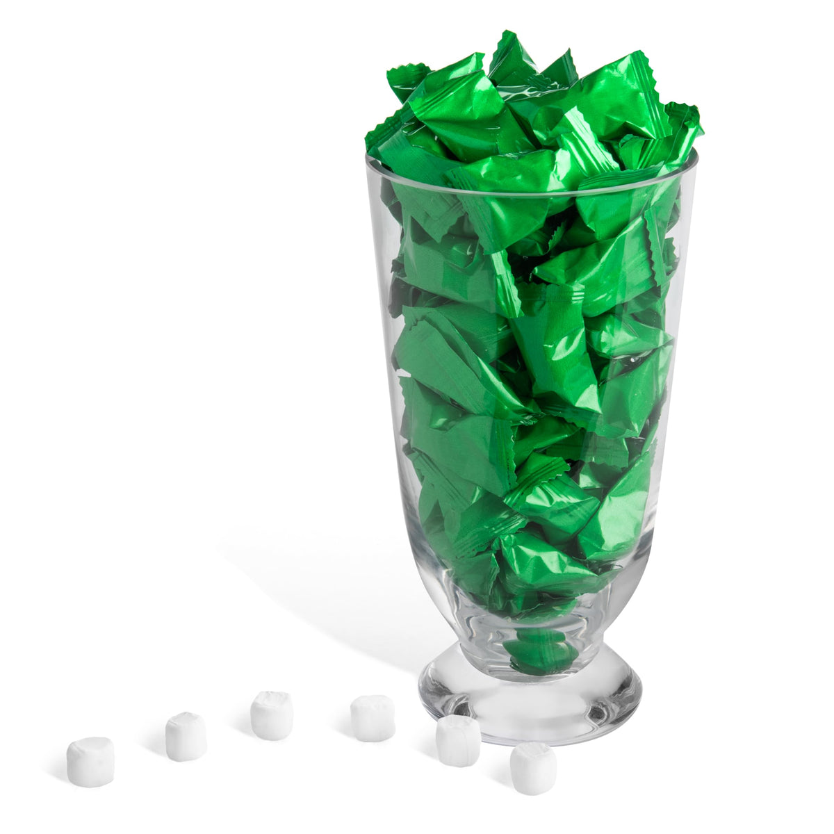 Candy Envy candy dish display with buttermints at the ready