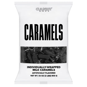 Candy Envy caramel color visible; wrapper differs from caramel shade.