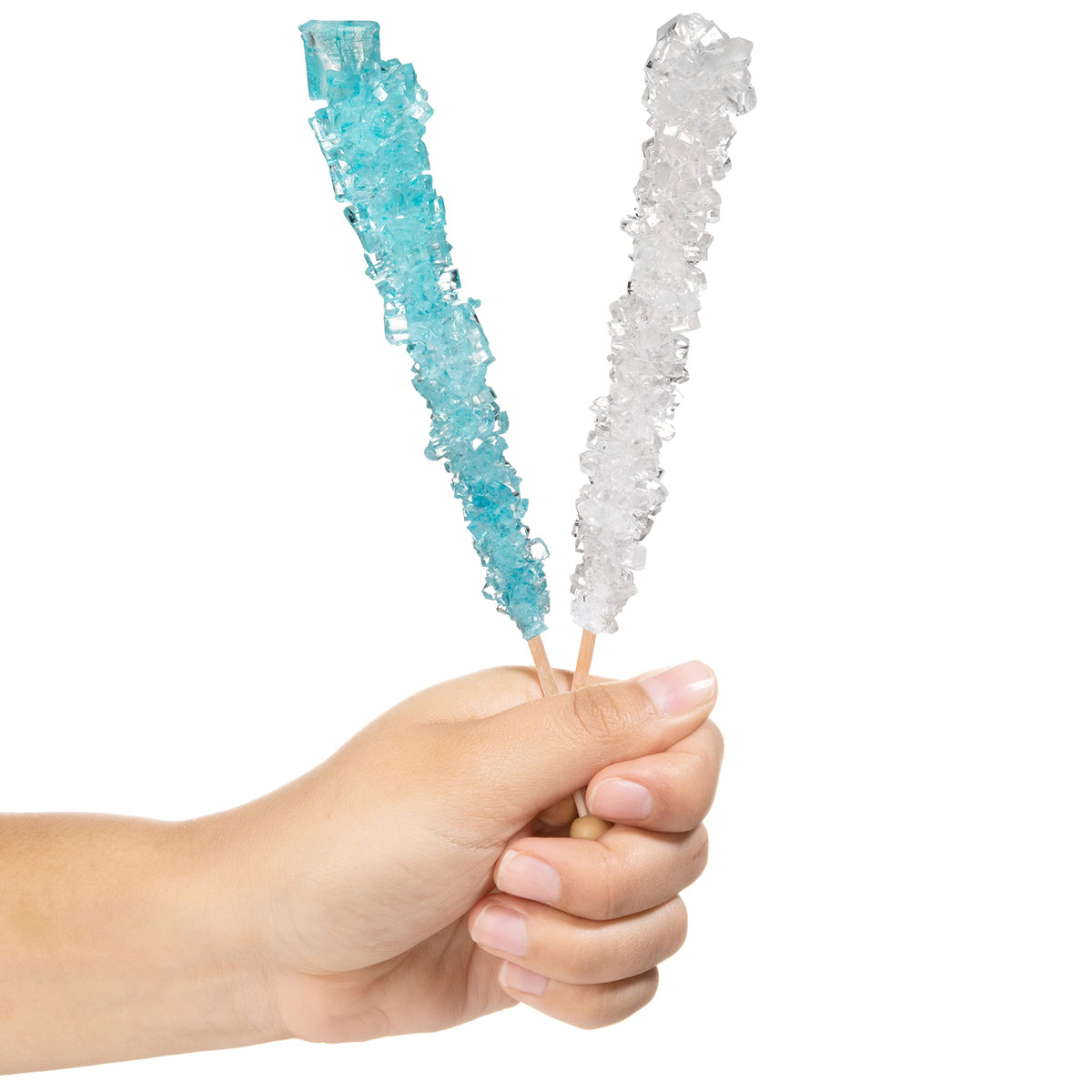Candy Envy cotton candy flavor rock candy stick for celebrations.