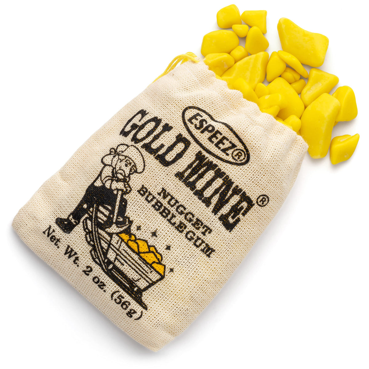 Candy Envy Gold Mine gum suited for construction-themed party favors.