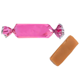 Candy Envy individually wrapped caramels showing each treat.