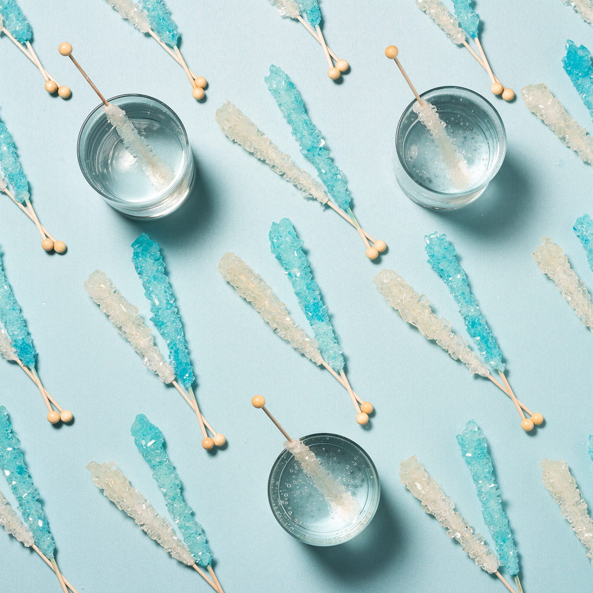 Candy Envy individually wrapped rock candy stick, convenient for gifting and favors.