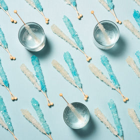 Candy Envy individually wrapped rock candy stick, convenient for gifting and favors.