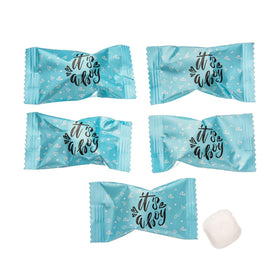 Candy Envy It's a Boy Buttermints individually wrapped, easy to hand out at events