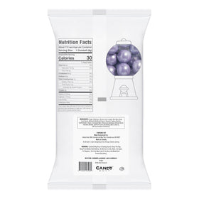 Candy Envy lavender gumballs proudly made in North America.