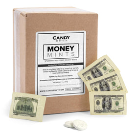 Individually wrapped two-pack mints by Candy Envy ensure on-the-go freshness.