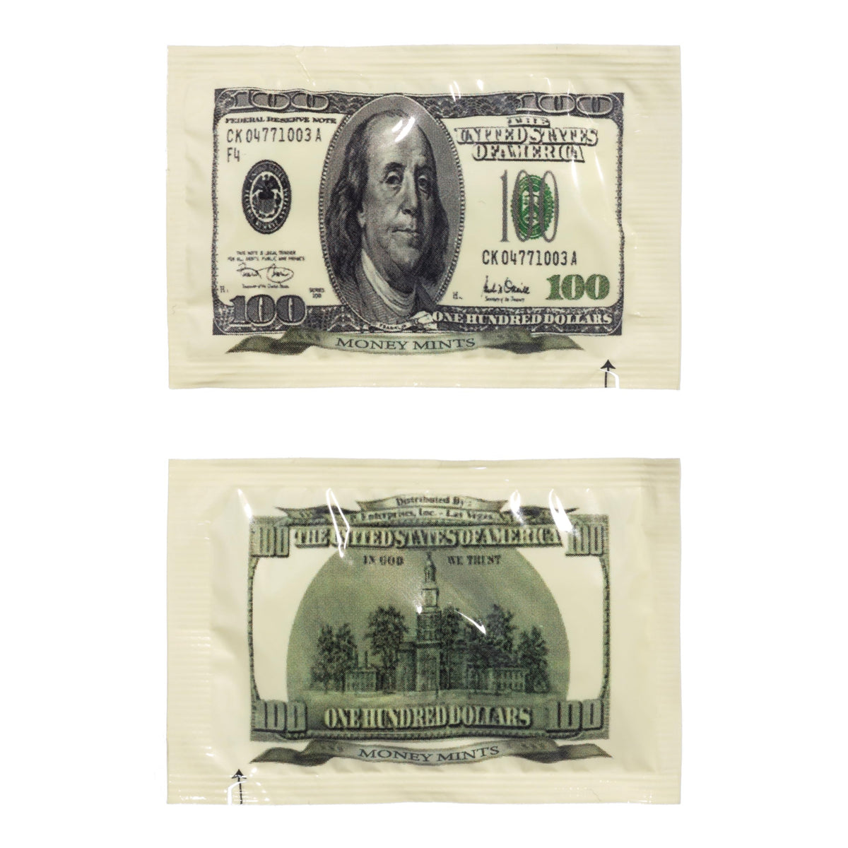 Candy Envy Money Mints two-mints-per-pack design for convenient refreshment.