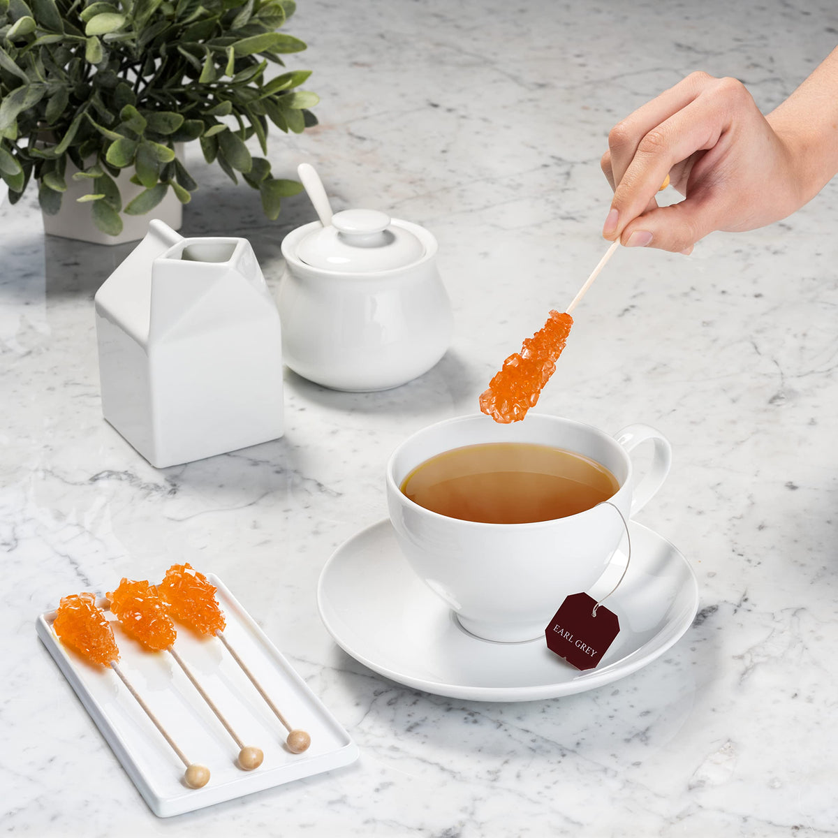 Candy Envy mini rock candy stick for easy drink sweetening
