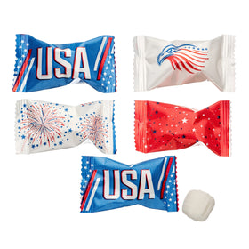 Individually wrapped Candy Envy buttermints, easy to share at events.