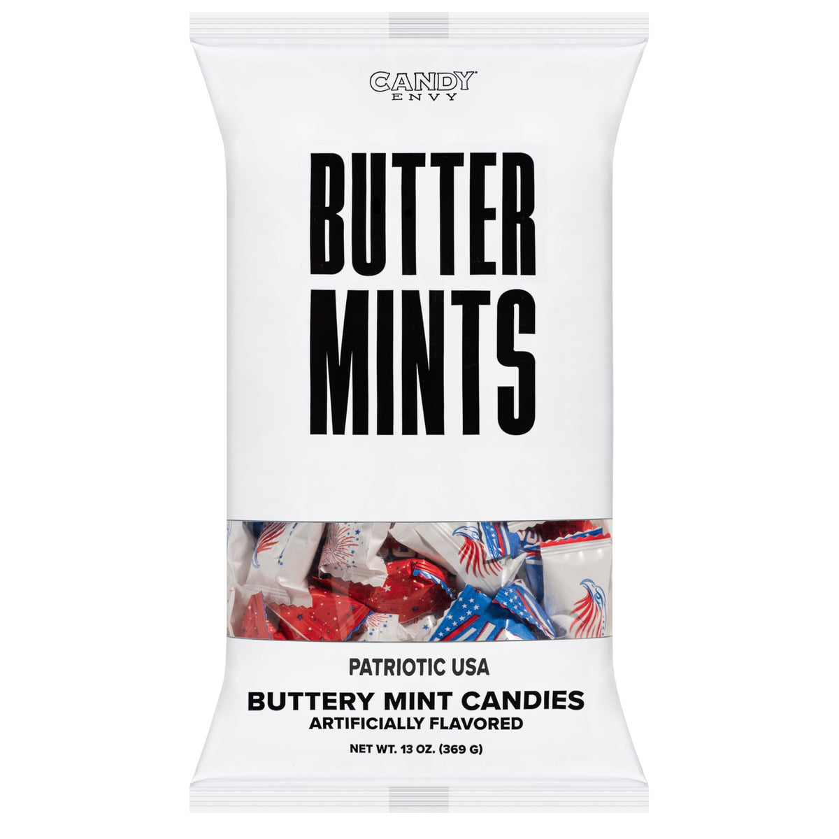 13 oz bag provides about 100 treats for guests.