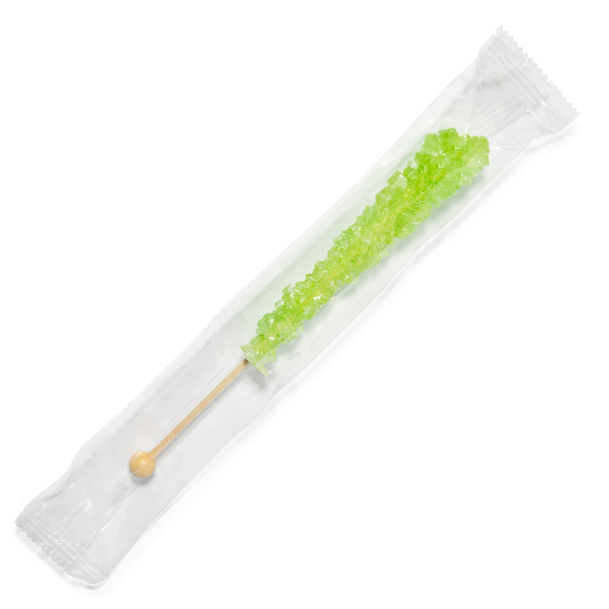 Candy Envy seven-inch rock candy stick with a generous candy portion.