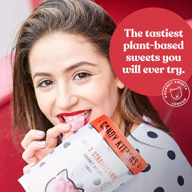 Candy Kittens natural flavors and colors emphasis palm oil-free formulation