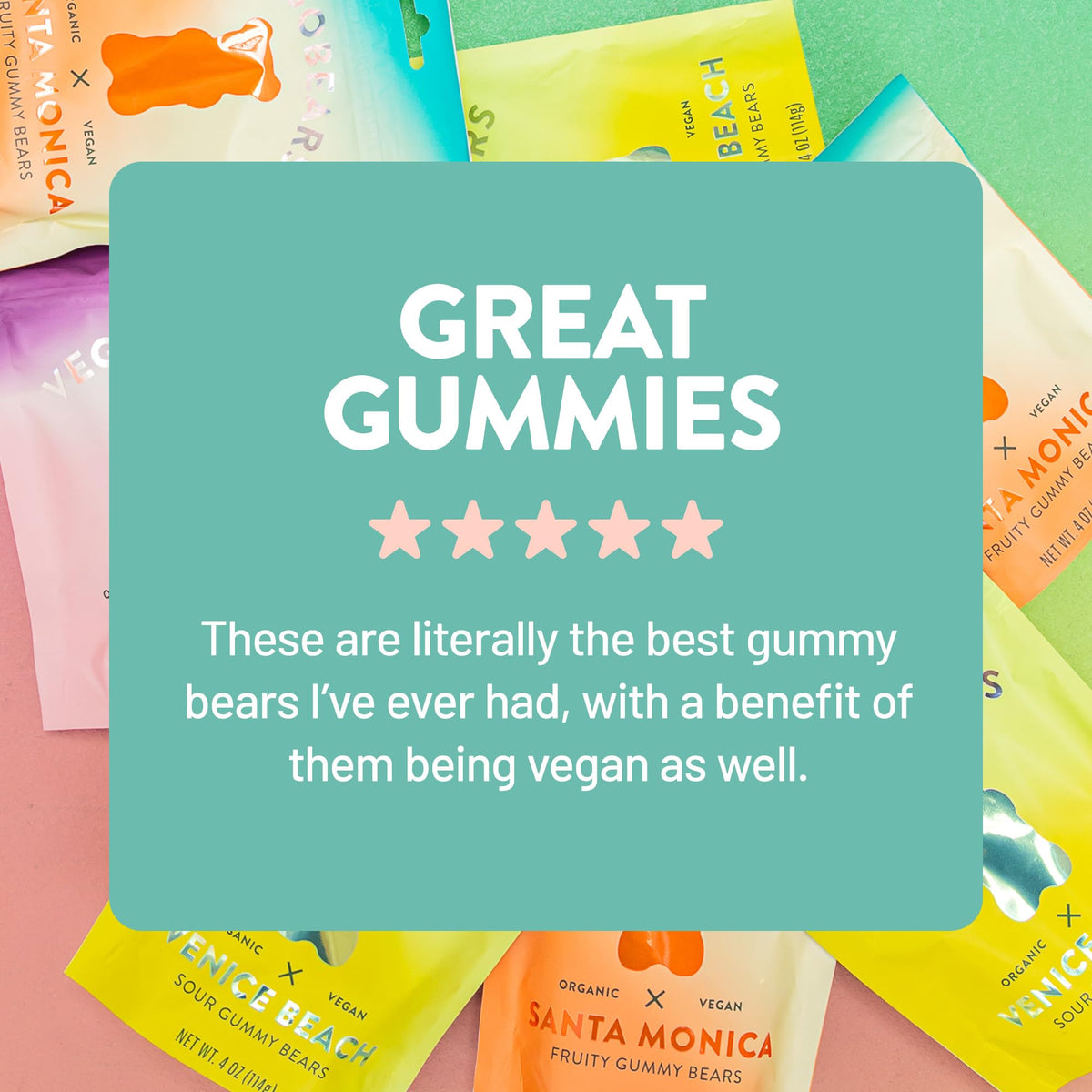 Banana, pineapple, and strawberry flavor gummies close-up