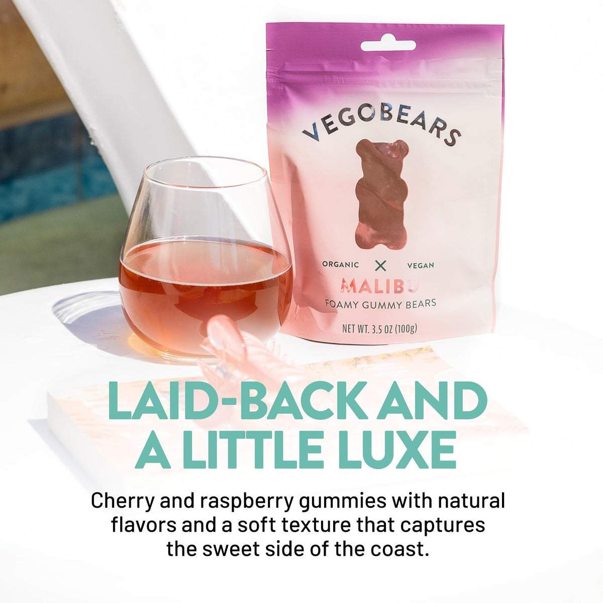 Organic and vegan Candy People Vegobears in a six pack