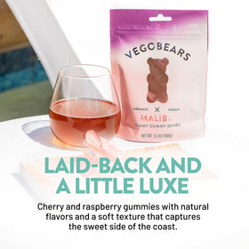 Organic and vegan Candy People Vegobears in a six pack
