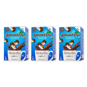Candy Shop Cocoa Almond Joy packets box for quick cocoa at home.