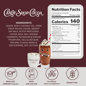 Candy Shop Cocoa ready-to-serve mug scene invites cozy moments.