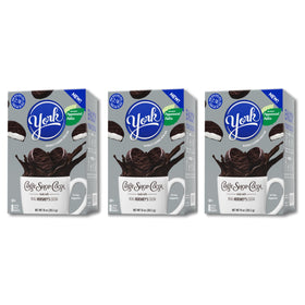 Candy Shop York Peppermint Pattie Cocoa Mix box front highlighting gluten free ingredients.