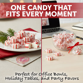 Candy Variety Pack after-dinner mints provide a gentle, refreshing finish.