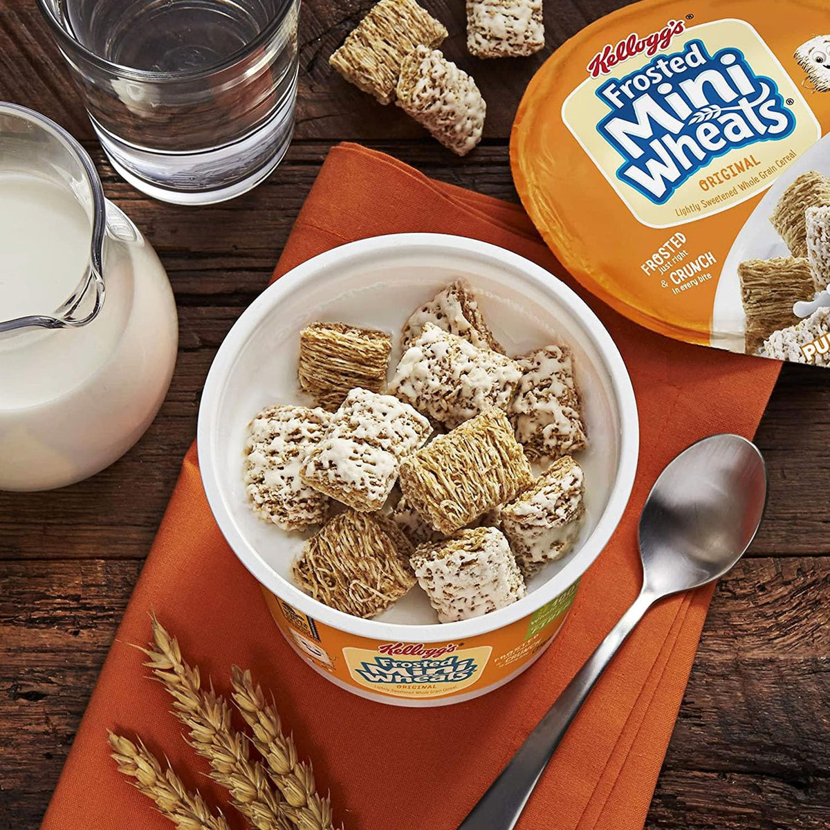 Candy Variety Pack Frosted Mini-Wheats cereal cups wholesome crunch in single serve