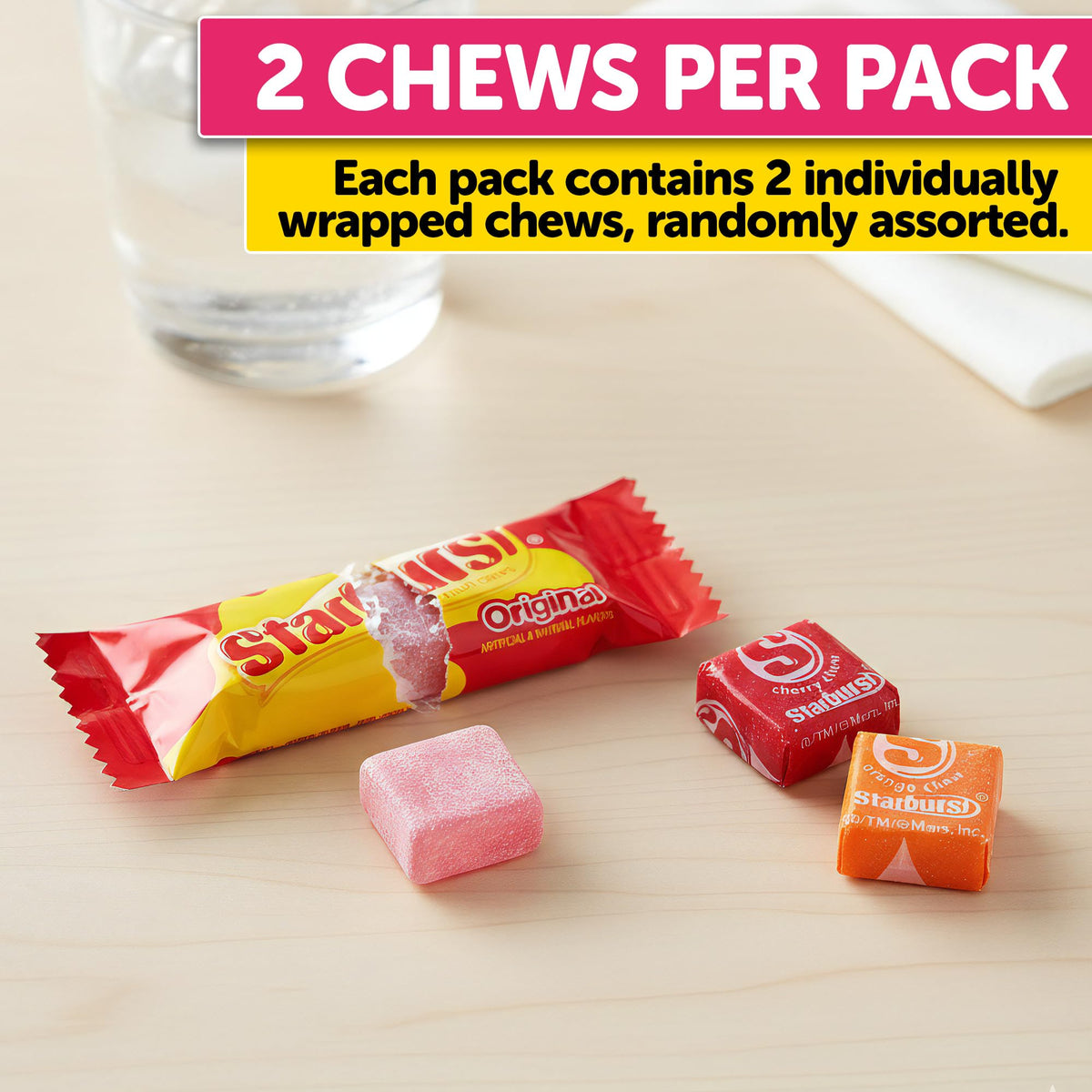 Candy Variety Pack Individually Wrapped Treats keep servings neat and shareable at events