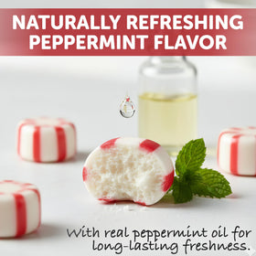 Candy Variety Pack red and white Christmas mints add festive flair to gatherings.