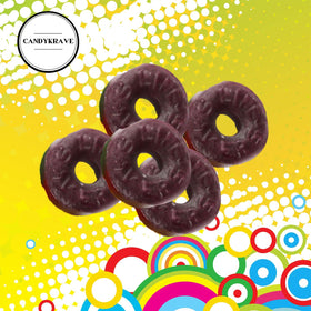 CandyKrave LifeSavers Raspberry ring in lunchbox for a tropical snack