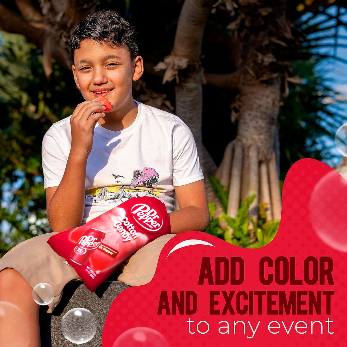 Candylandia carnival packaging cotton candy enhances gifting displays