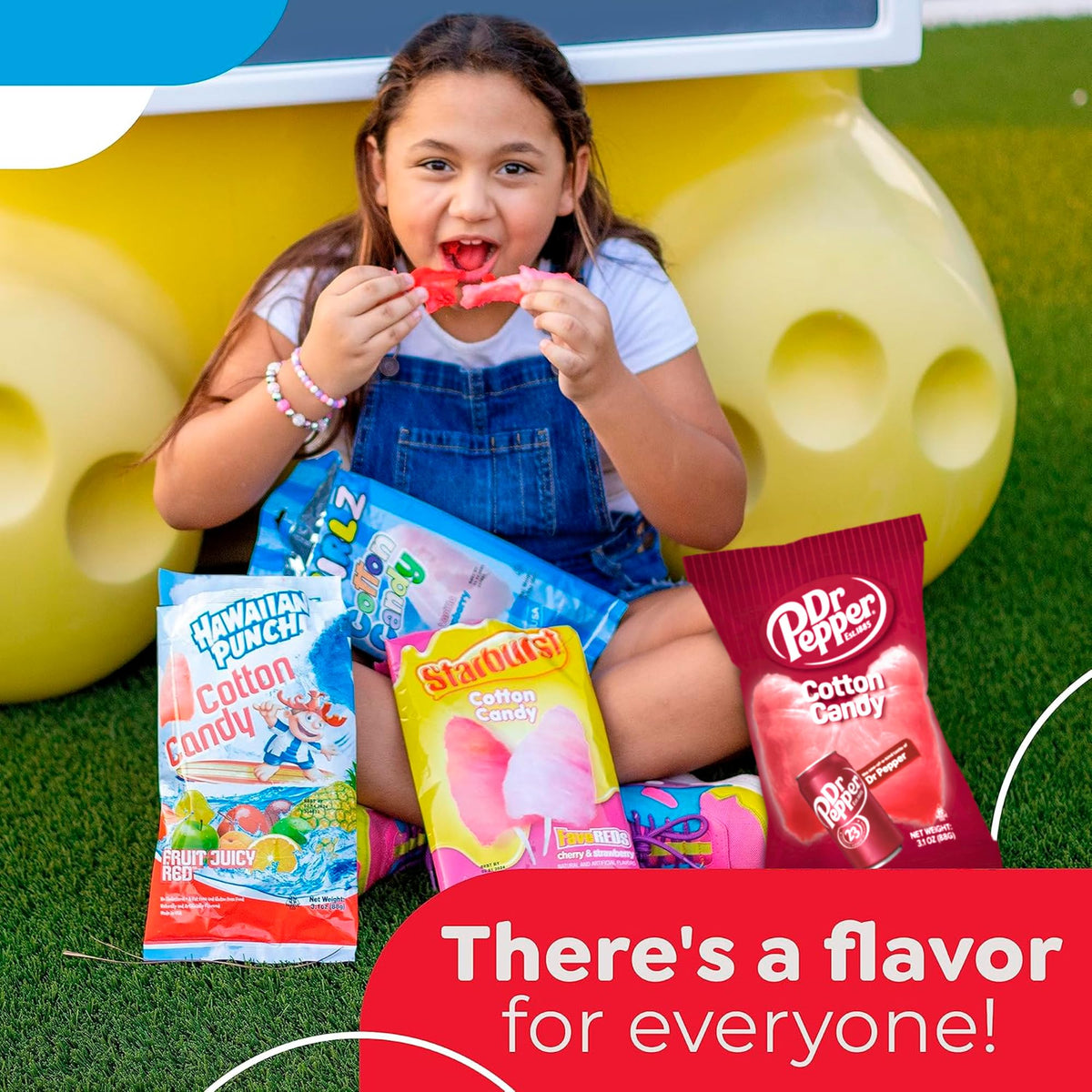 Candylandia Dr Pepper flavor cotton candy evokes carnival vibes