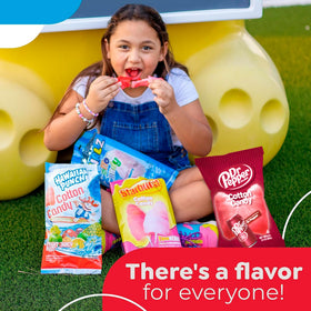 Candylandia Dr Pepper flavor cotton candy evokes carnival vibes