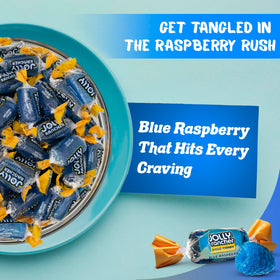 Candylish Blue Raspberry Jolly Ranchers individually wrapped candies for easy serving.