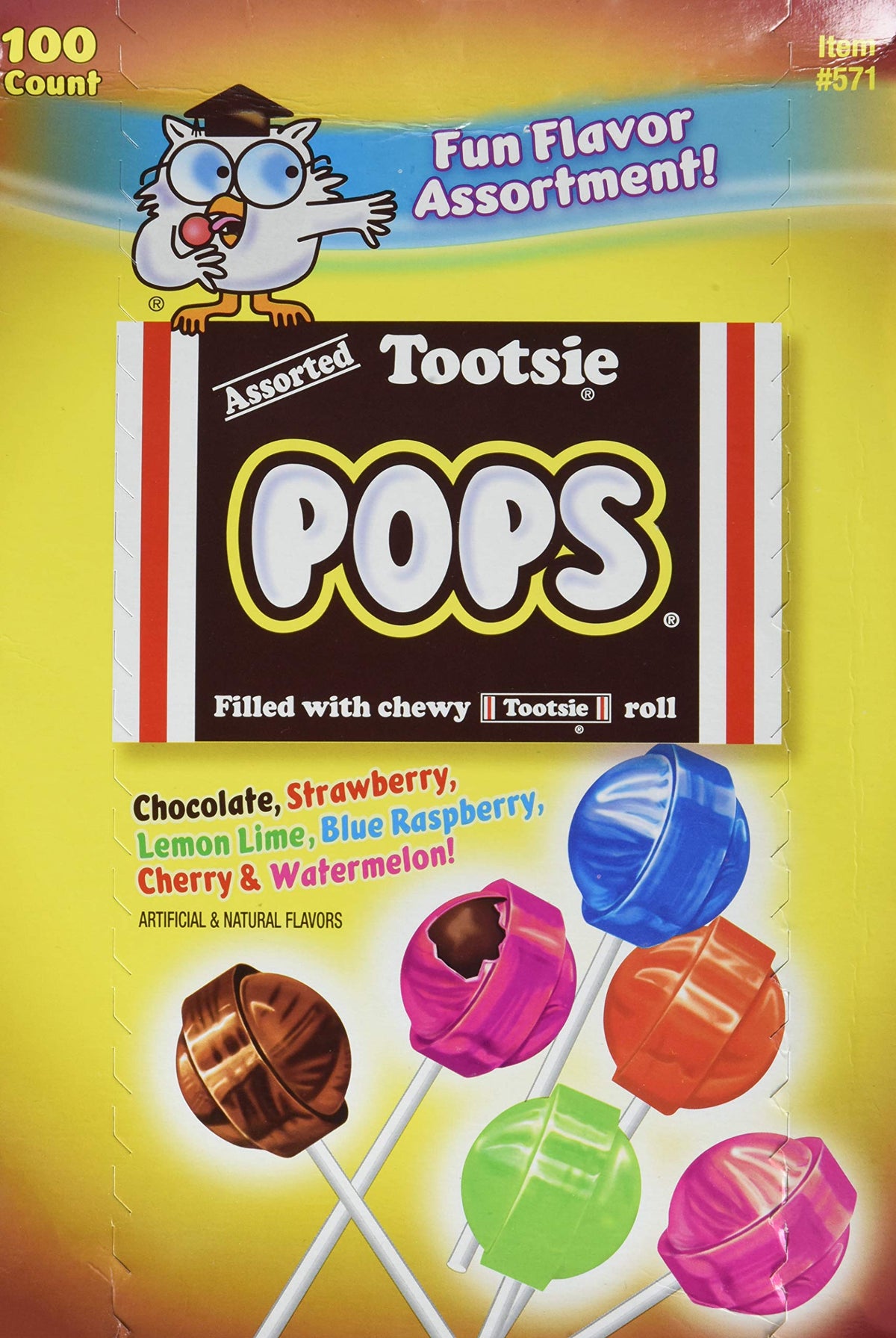 CandyMafia Tootsie Pops boxed packaging, perfect for gifts or party favors