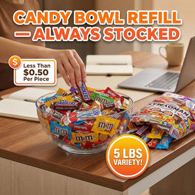 Candyman bulk party-favor candy helps you fill 20+ goodie bags