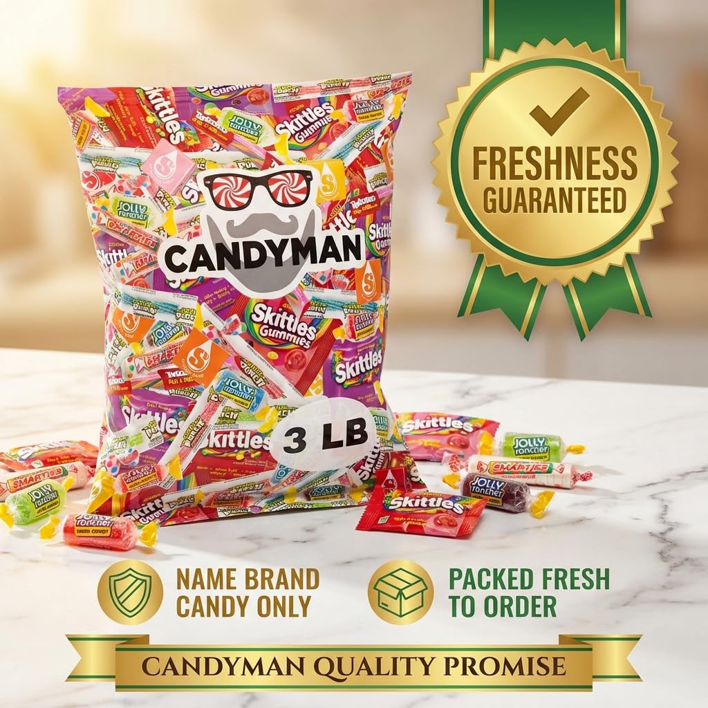Candyman bulk snacks for road trips, movie nights, and gatherings