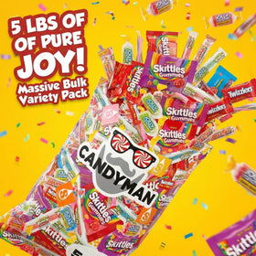 Candyman holiday candy treats, sweet assortment to brighten seasonal celebrations.