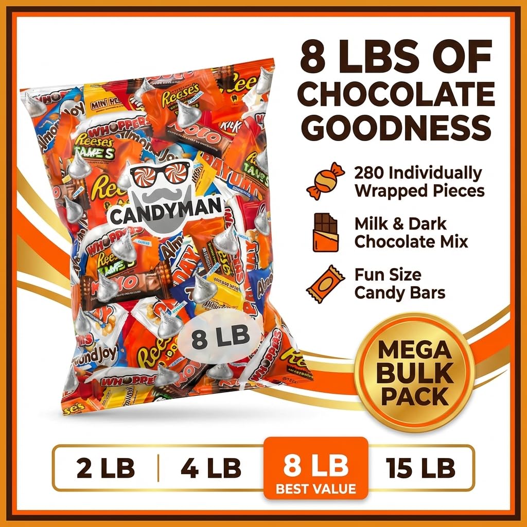CANDYMAN milk chocolate selection for everyday snacking and gifting
